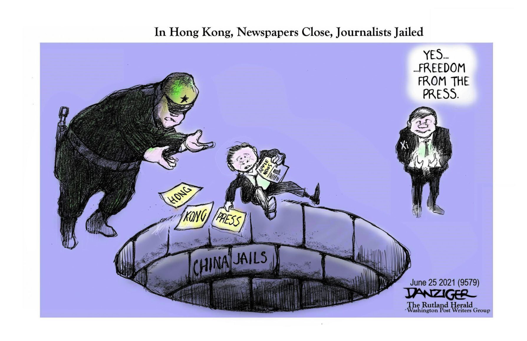 Jeff Danziger cartoon